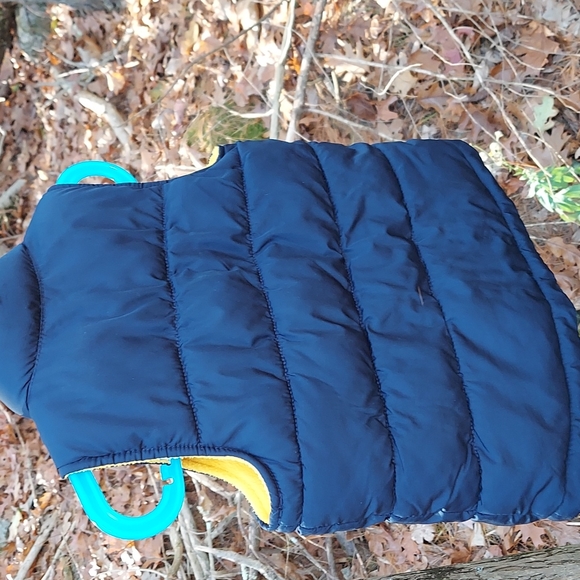 Old Navy 3T vest kids boys girls blue yellow euc - Picture 3 of 6